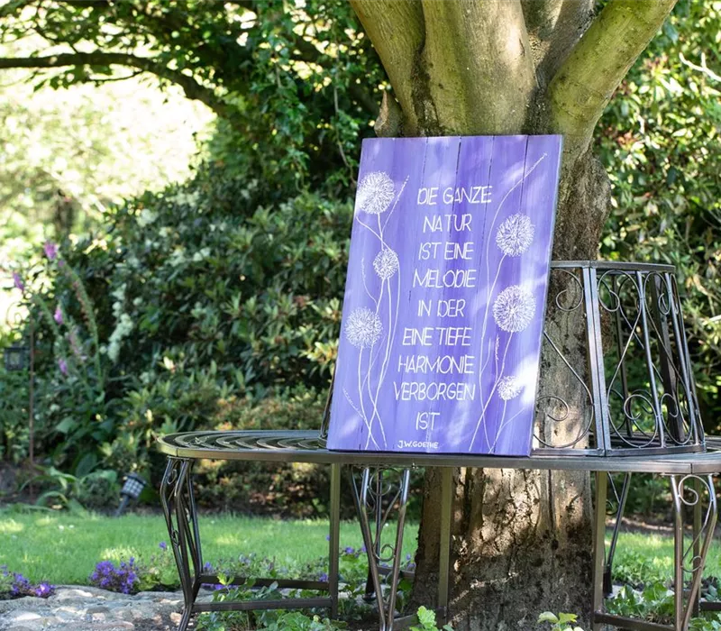 Gartendekoration sorgt für das gewisse Etwas Gartendekoration sorgt für das gewisse Etwas